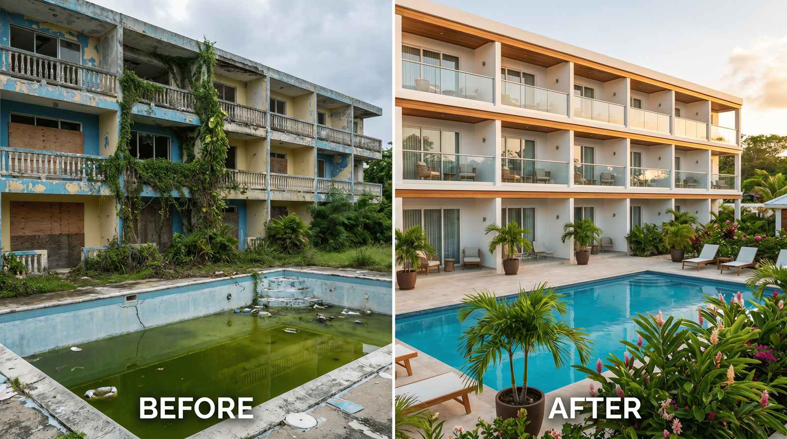 Hotel-to-Condo Conversions in Negril: How Diaspora Investors Are Turning Dormant Hotels Into Titled Property